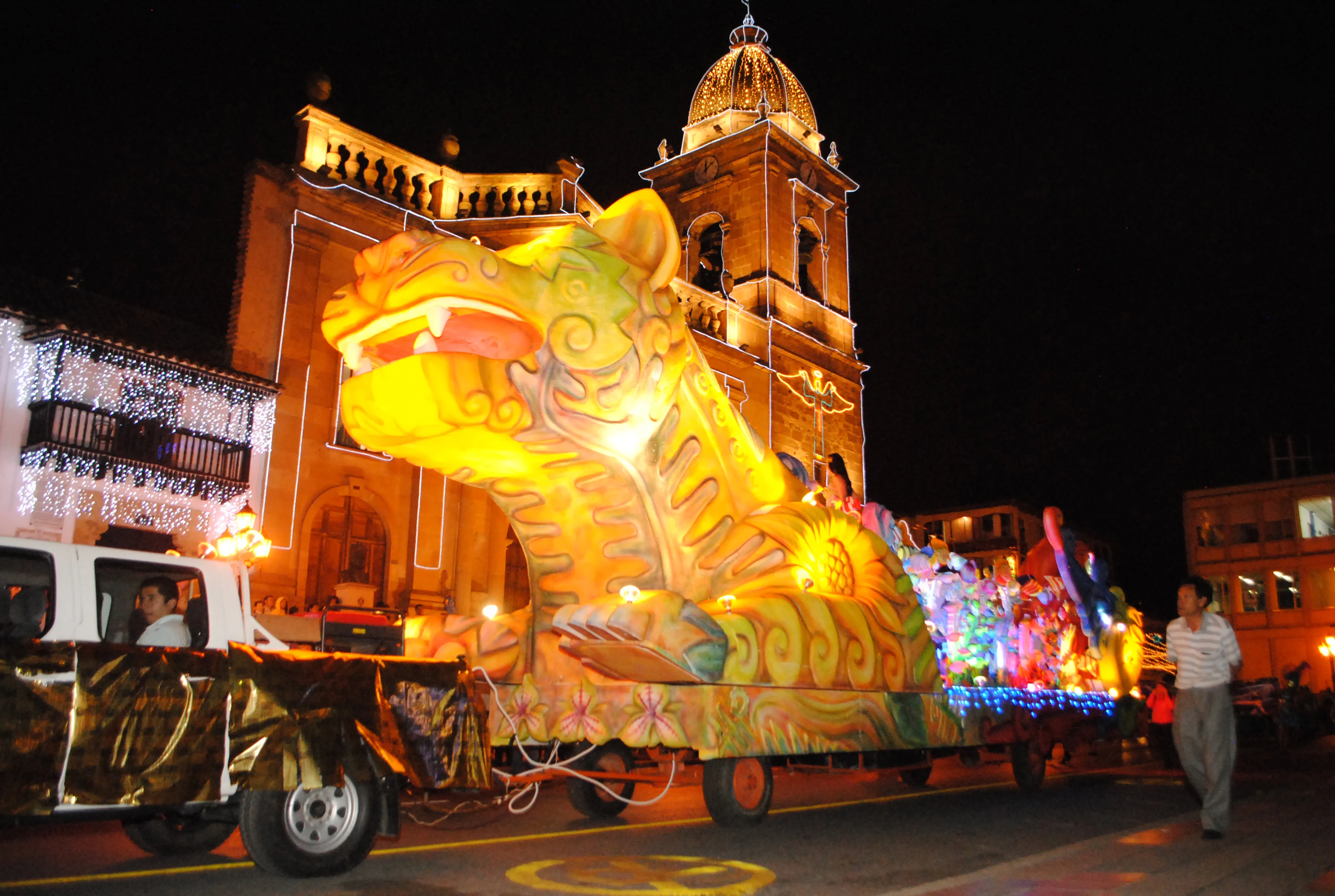 Plaza Mayor en Villa de Leyva, Boyacá