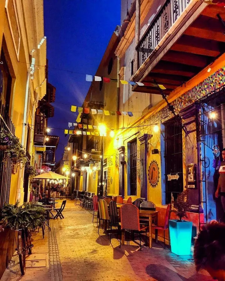 Centro histórico de Santa Marta en Magdalena